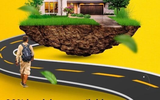 Yellow and Black Minimalist Real Estate Promotional Instagram Post