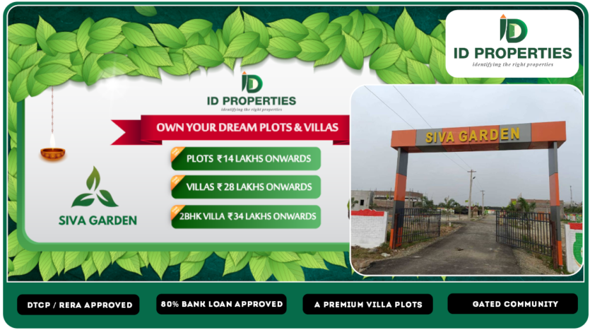 Siva Garden – ID Properties Villa Plot